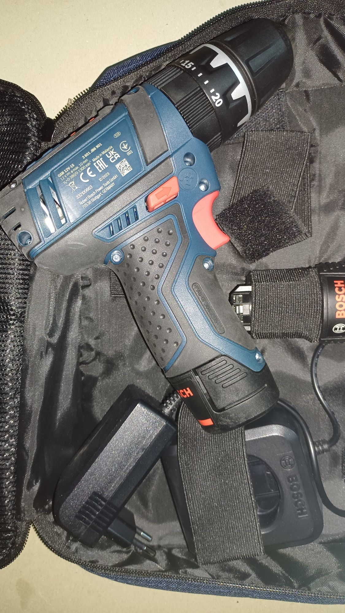 Bosch GSB 12-15 wiertarko wkrętarka udarowa nowa