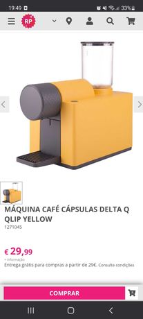 Maquina cafe delta q
