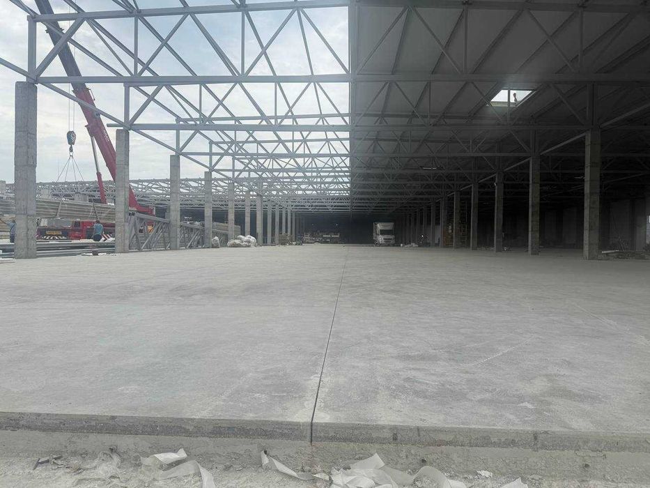 Промислова бетонна підлога Мокра стяжка дорога армована Топінг опалубк