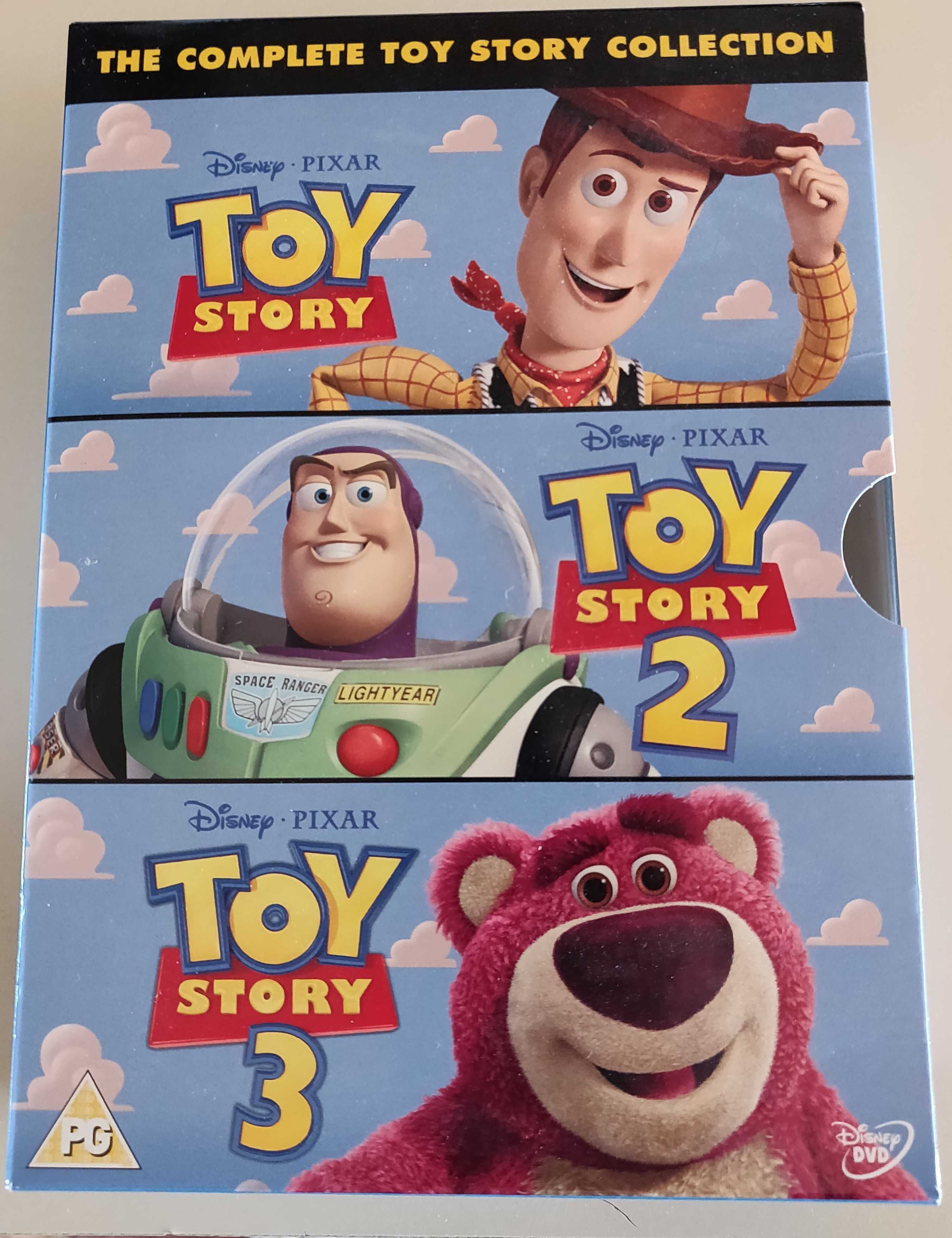 Bajki toy story 1-3 stan idealny