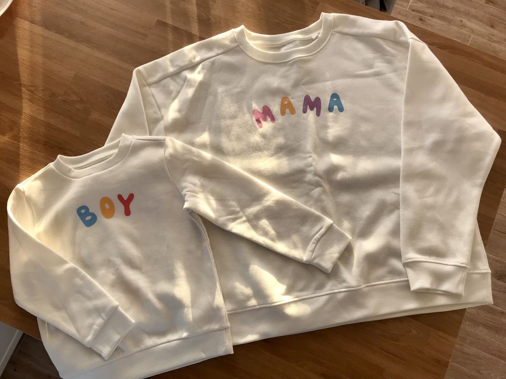 Bluza komplet mama, syn Sinsay