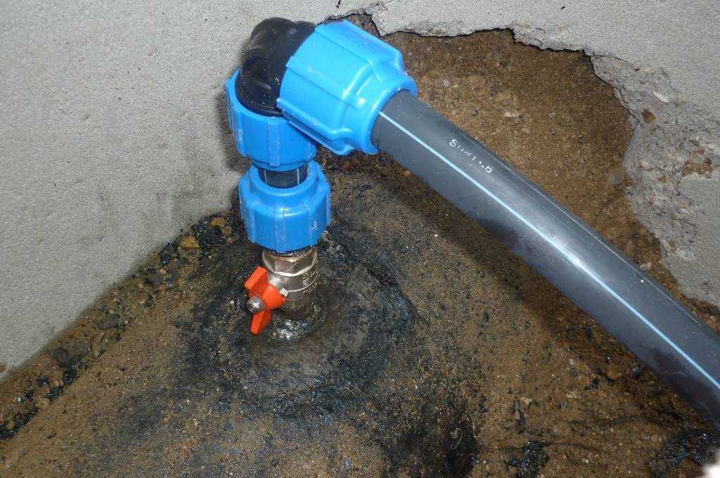 Прокол Грунта, Монтаж водопровода, Врезка в водопровод под давлением