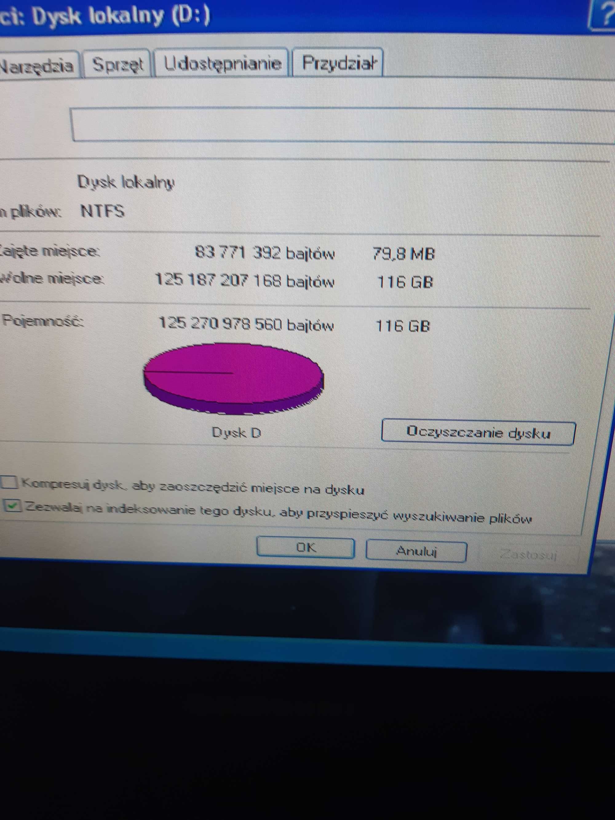 komputer stacjonarny Intel pentium 2,80 GHz 2,81 GHz, 1gb ram,dysk 250