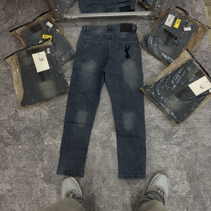 Джинси YSL | джинсы Yves Saint Laurent | ЮСЛ | Luxary |