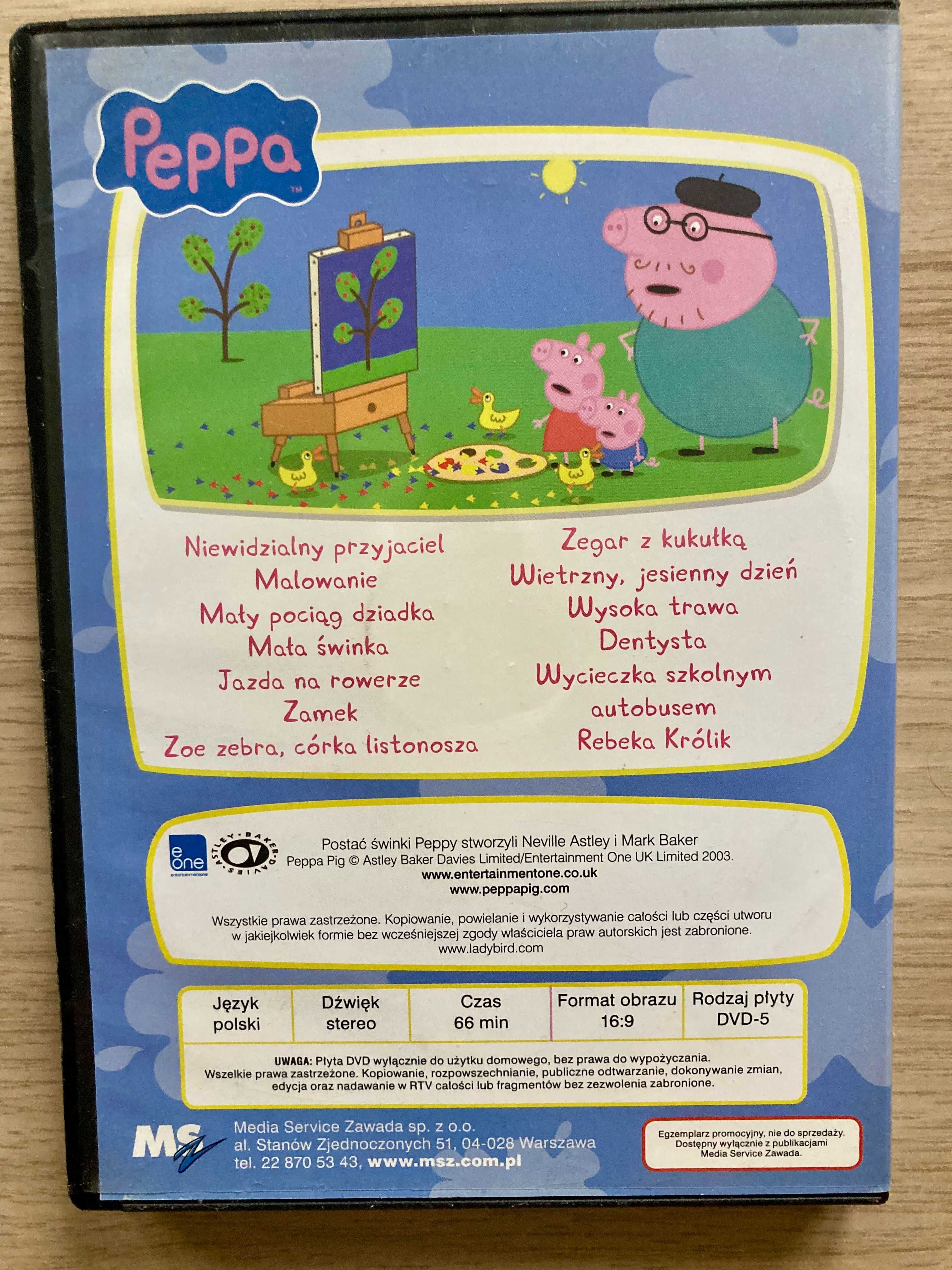 Świnka Peppa DVD -Malowanie, Bal przebierańców