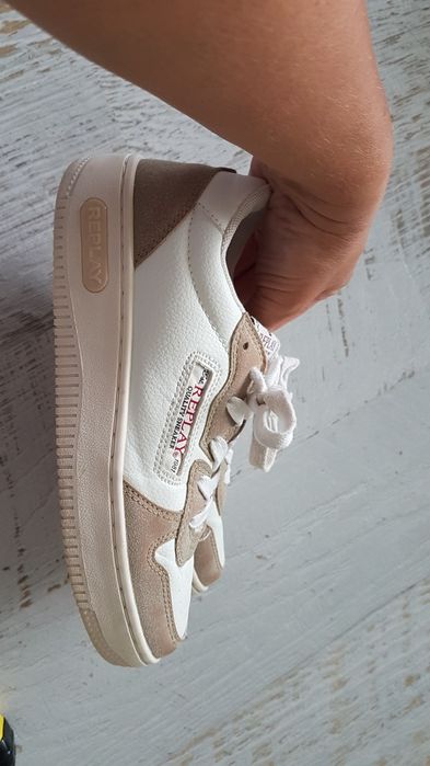 Na jesień sneakersy trampki REPLAY roz 37 jak ecco geox