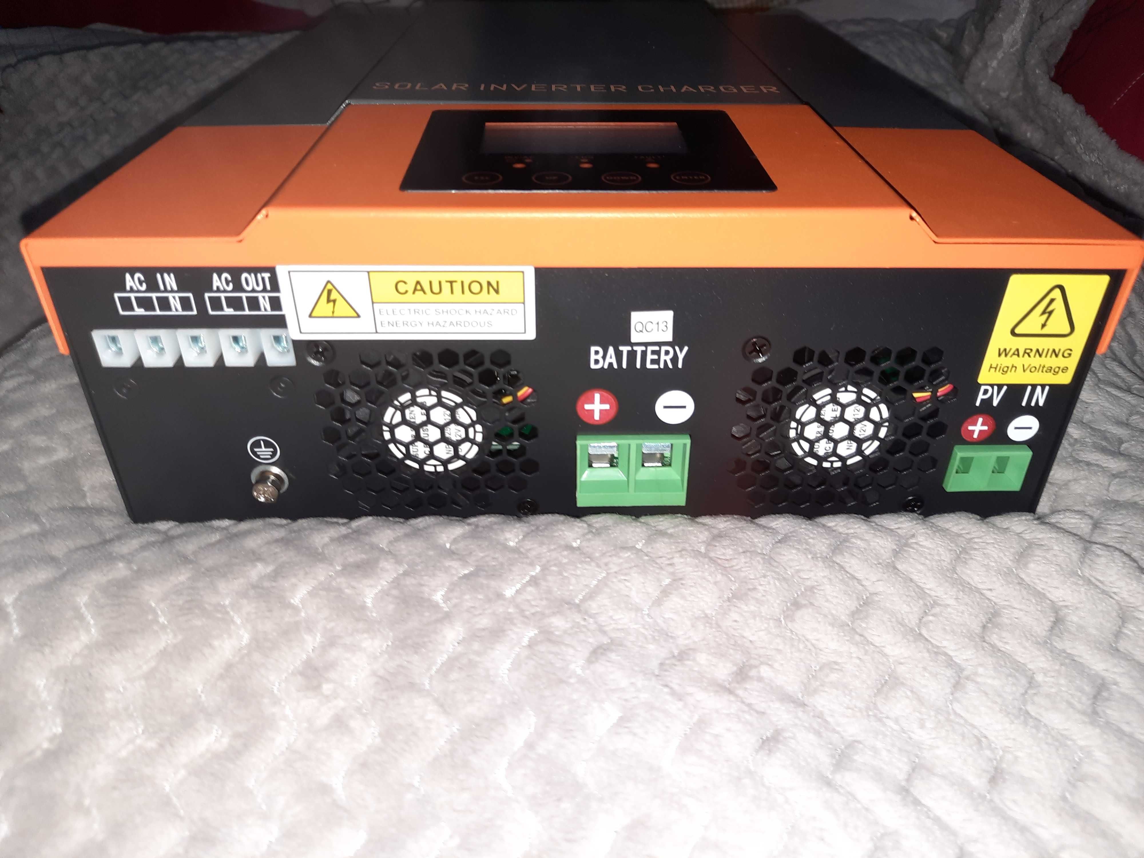 Inversor-Conversor POWMR Híbrido Painéis Solares (3.000W-80A-24V)