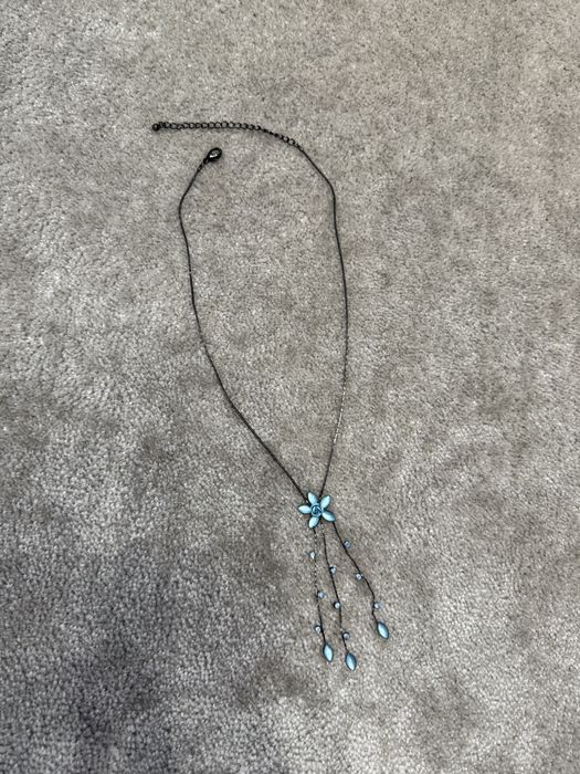 Жіноча підвіска з квіткою, намисто з квіткою, кольє