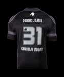 Gorilla Wear GW Athlete T-Shirt Dennis James Czarno/Szara Footbolówka
