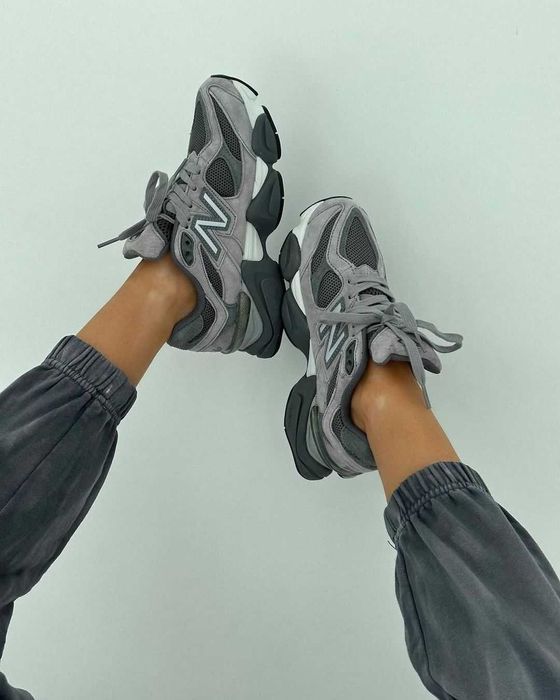 Кроссовки Женские New Balance 9060 DARK GREY/Кросівки Жіночі НьюБеланс