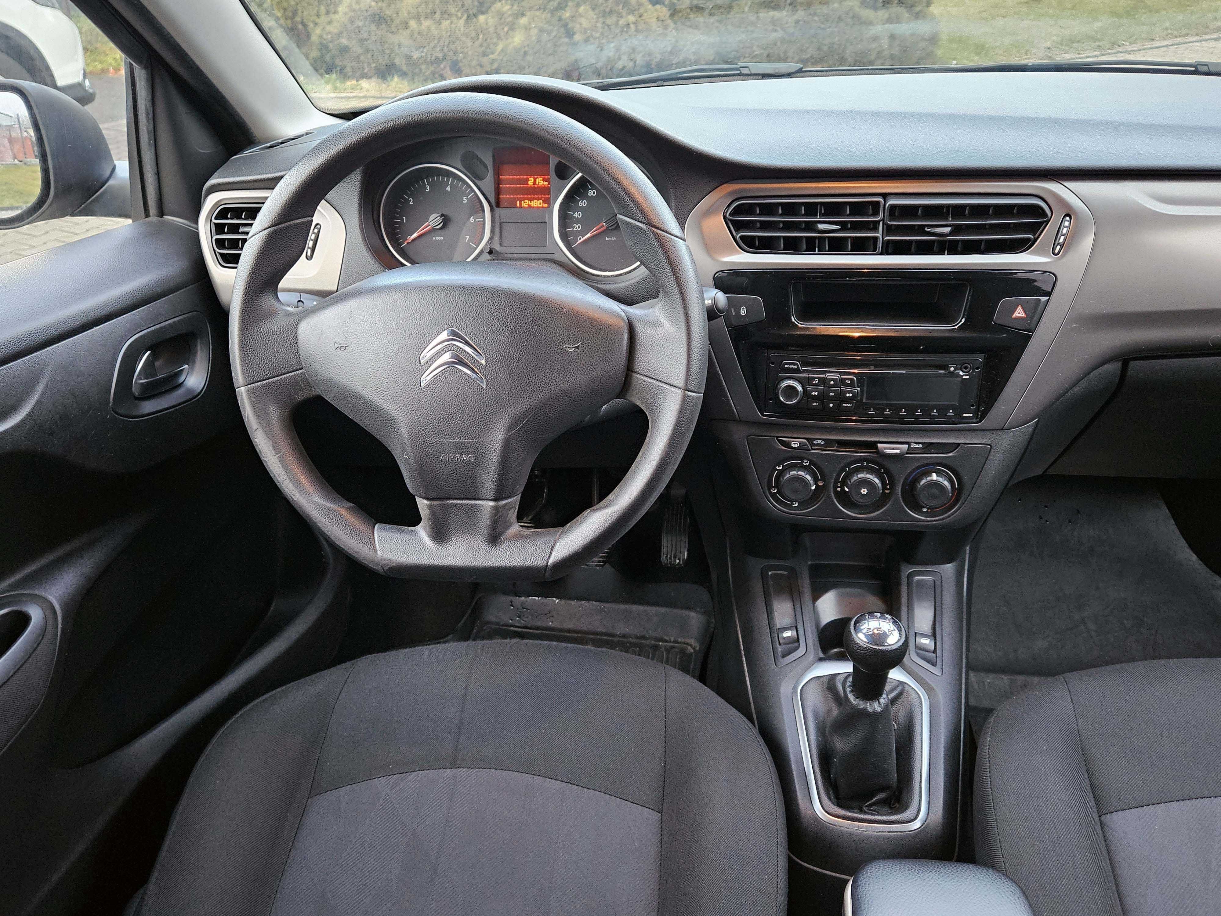 Citroen C-Elysee 1.2 benzyna 2014