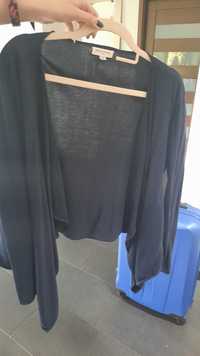 Sweter granatowy reserved 158