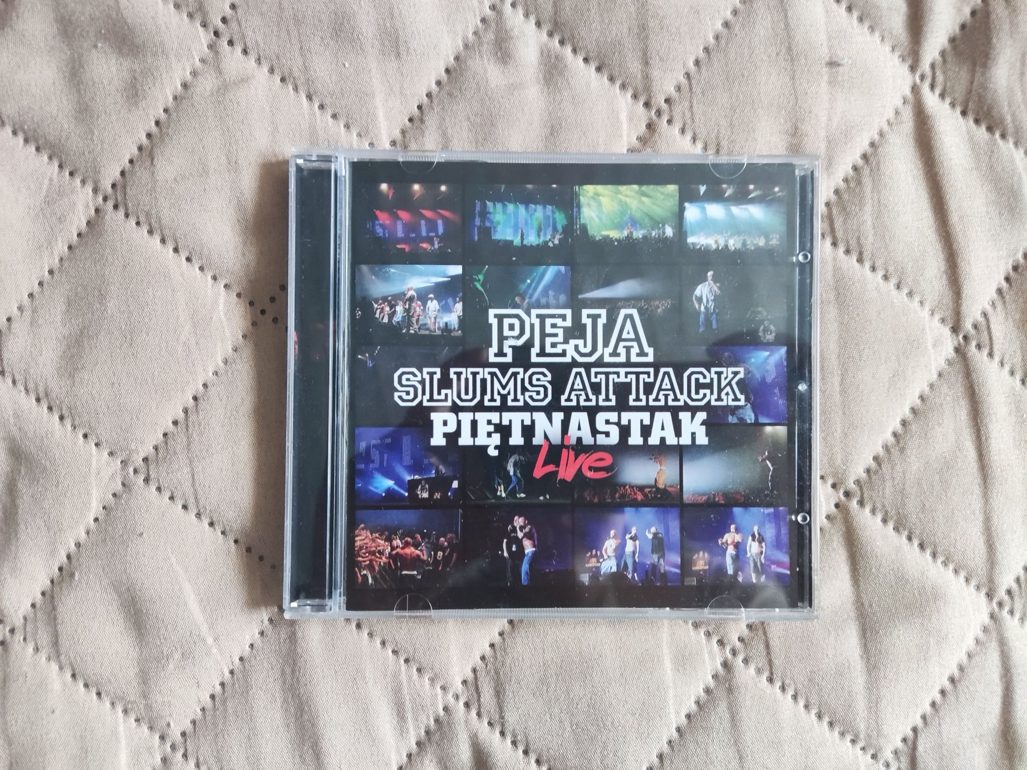 Peja Slums Attack " Piętnastak Live" CD NOWA