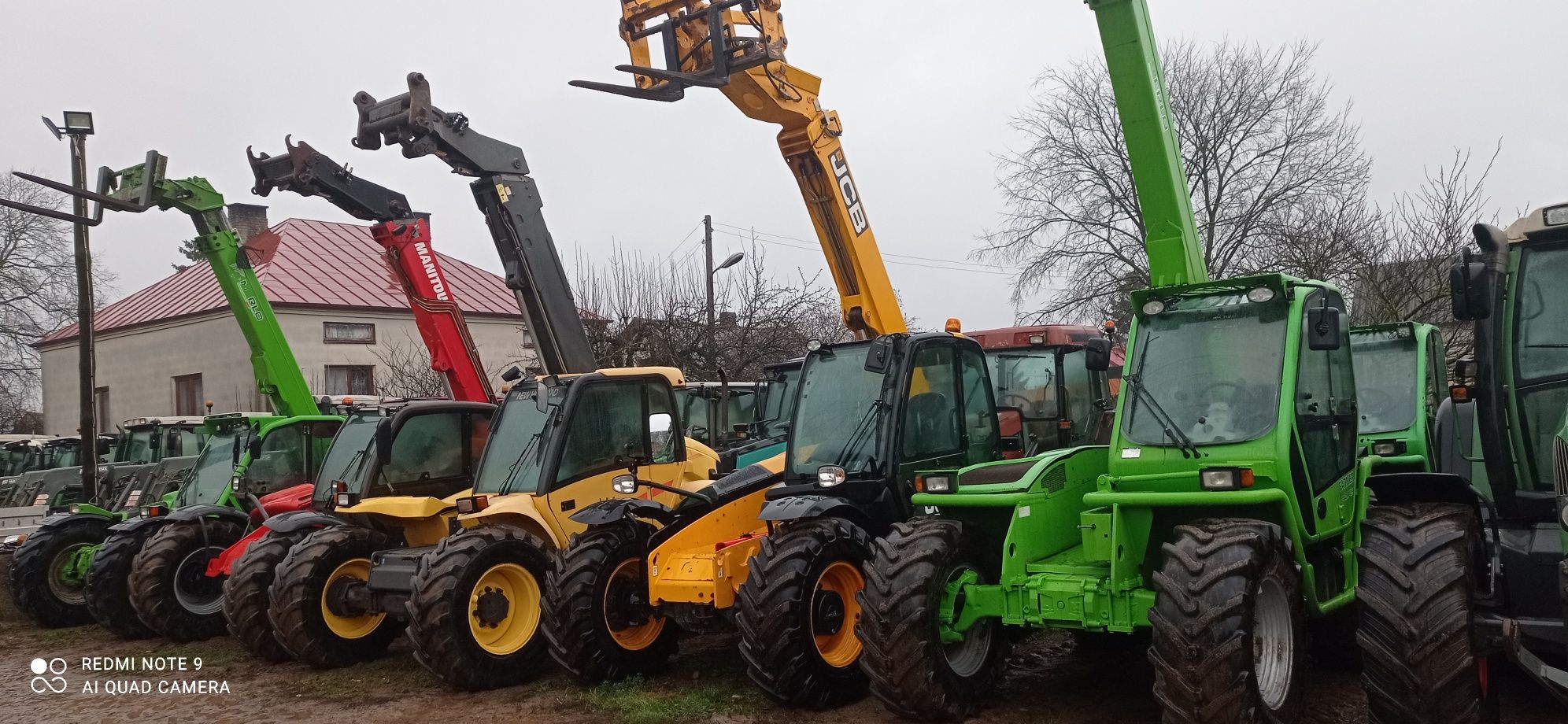 JCB 536-60 z 2017r ładowarka teleskopowa Manitou Merlo Bobcat