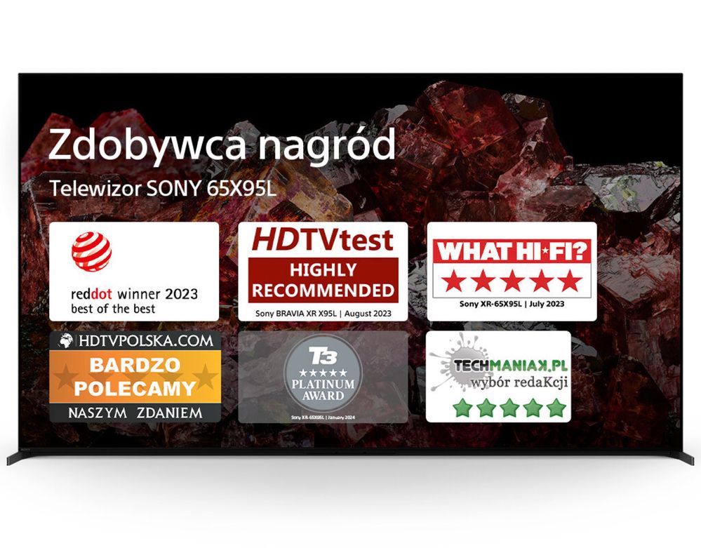Telewizor OLED Sony XR-65 A95L 65’’4K UHD 120 Hz Gwarancja!!!
