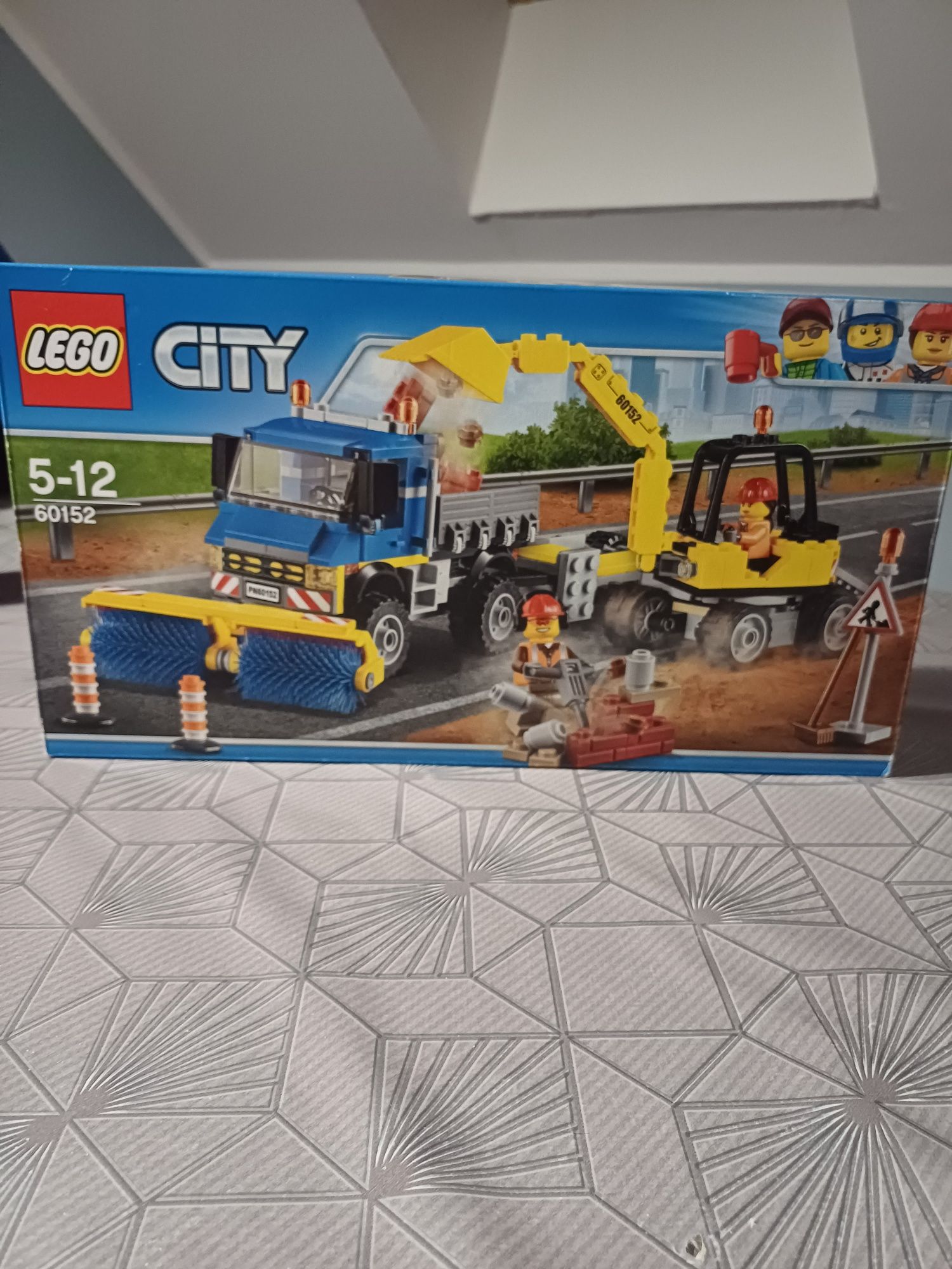 Lego 60152 city zamiatacz ulic i koparka