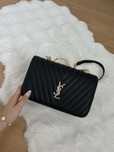 Czarna torebka YSL bag