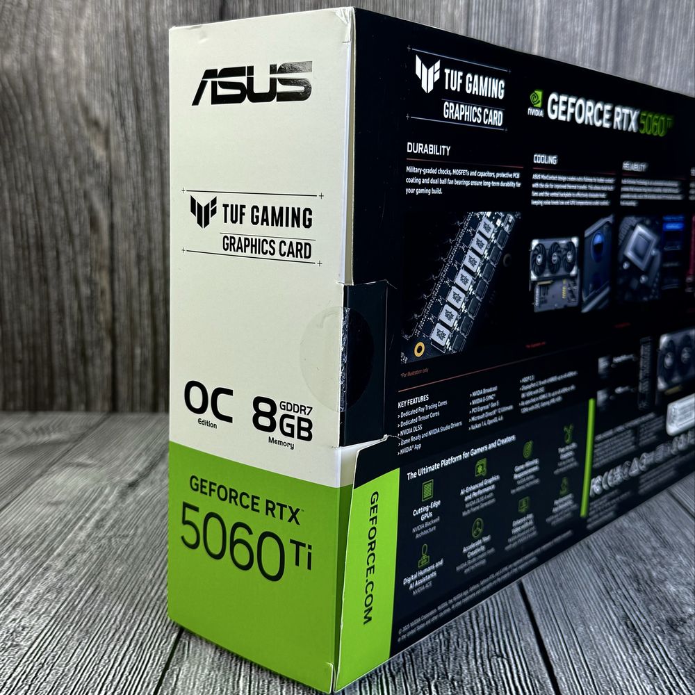 ASUS TUF Gaming RTX 5060 Ti OC 8 GB GDDR7