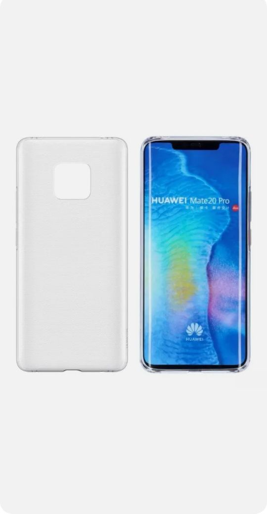 Capa transparente huawei mate 20 pro original