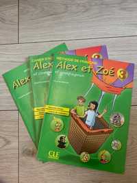 Alex et Zoe 3 zestaw do nauki j. francuskiego