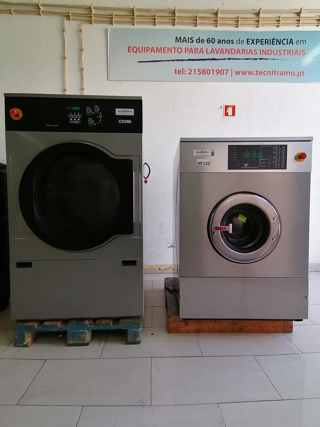 Aluguer de equip. para lavandaria industriais self service lares