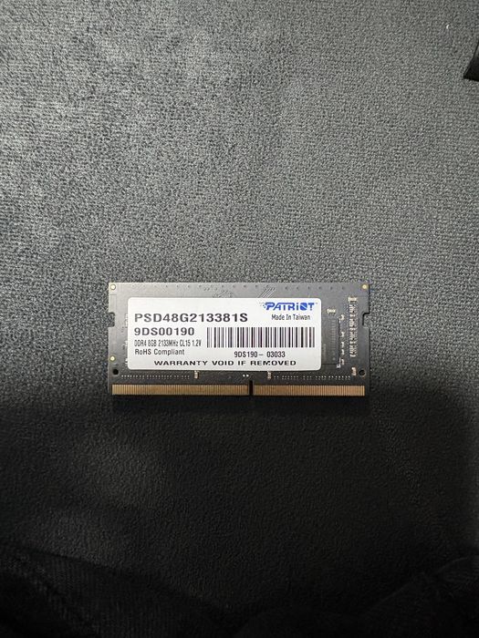 kosc ram patriot 8gb ddr4 2133mhz