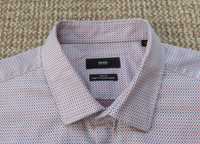 Hugo Boss рубашка slim fit italian fabric оригинал L