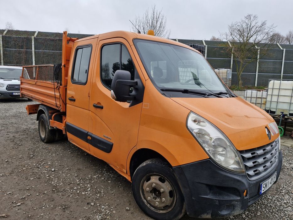 Renault Master kiper wywrotka brygadówka 6 bliźniak