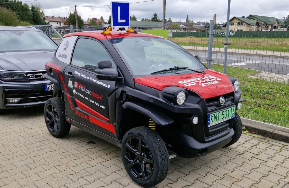 Aixam Mega AIXAM MEGA E-SCOUTY - auto przystosowane "NAUKA JAZDY"