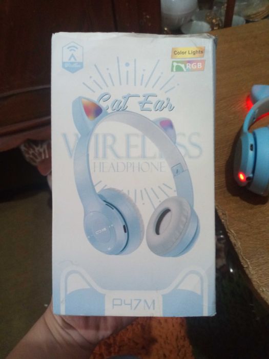 Fones por bluetooth menina