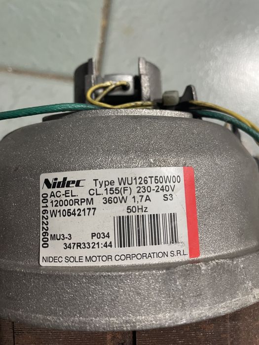 Двигун для пральної машинки Whirlpool 461974634341, Samsung