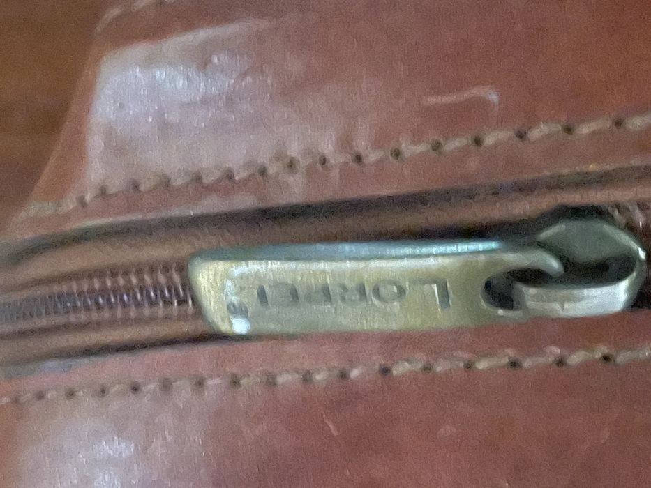 Saco de viagem em pele genuina - lorp