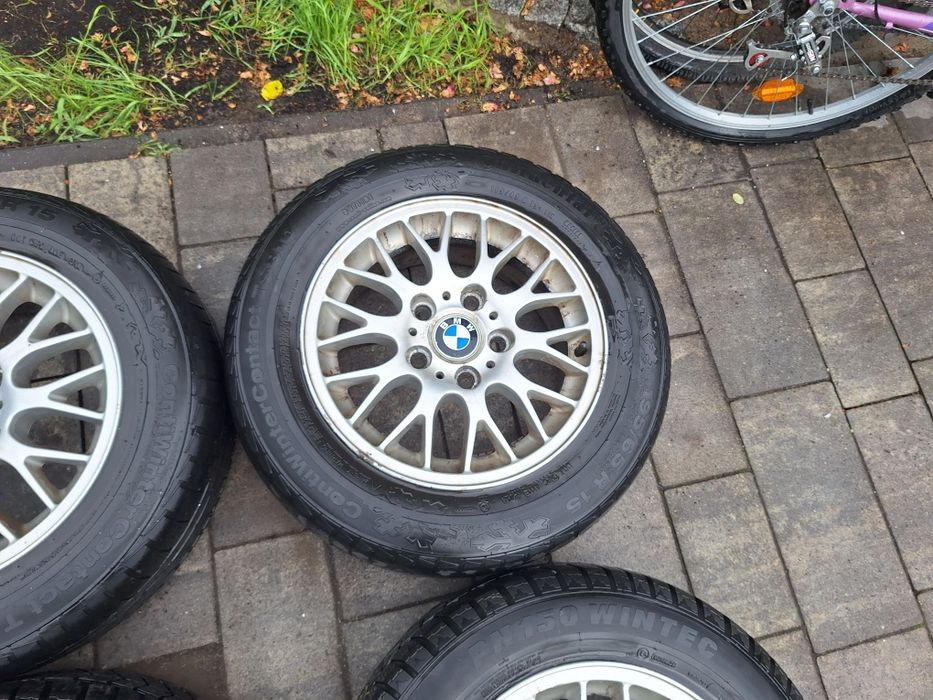 Felgi aluminiowe koła 15 cali BBS RX236 BMW e36 e46 5x120 szprychowe