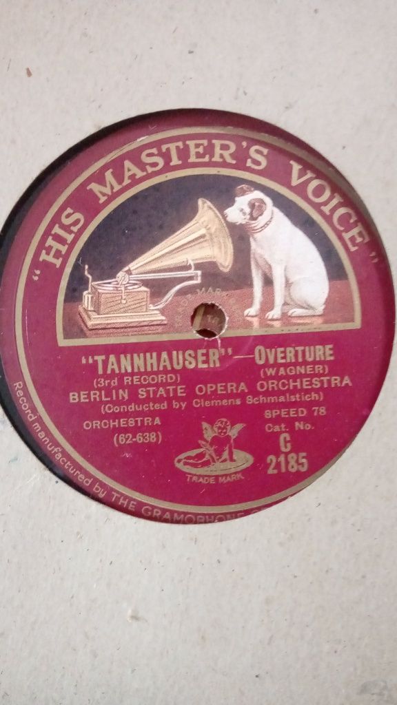 Discos 78rpm, shellac