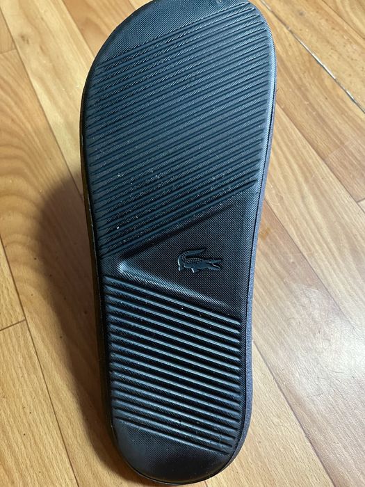 Шльопанці чоловічі Lacostе. Оригінал.