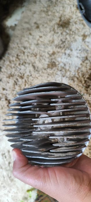 Głowica WFM 125 S01 oryginał WSK 125 dwuramówka okrągła jajko cylinder