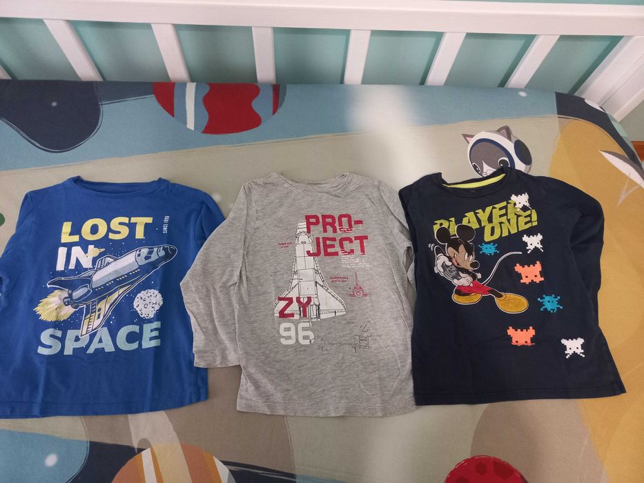 Conjunto 3 sweats manga comprida Zippy 4-5 anos