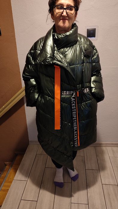 Damska kurtka oversize włoska nowa z metką