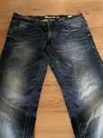 Jeansy slim fit granatowe