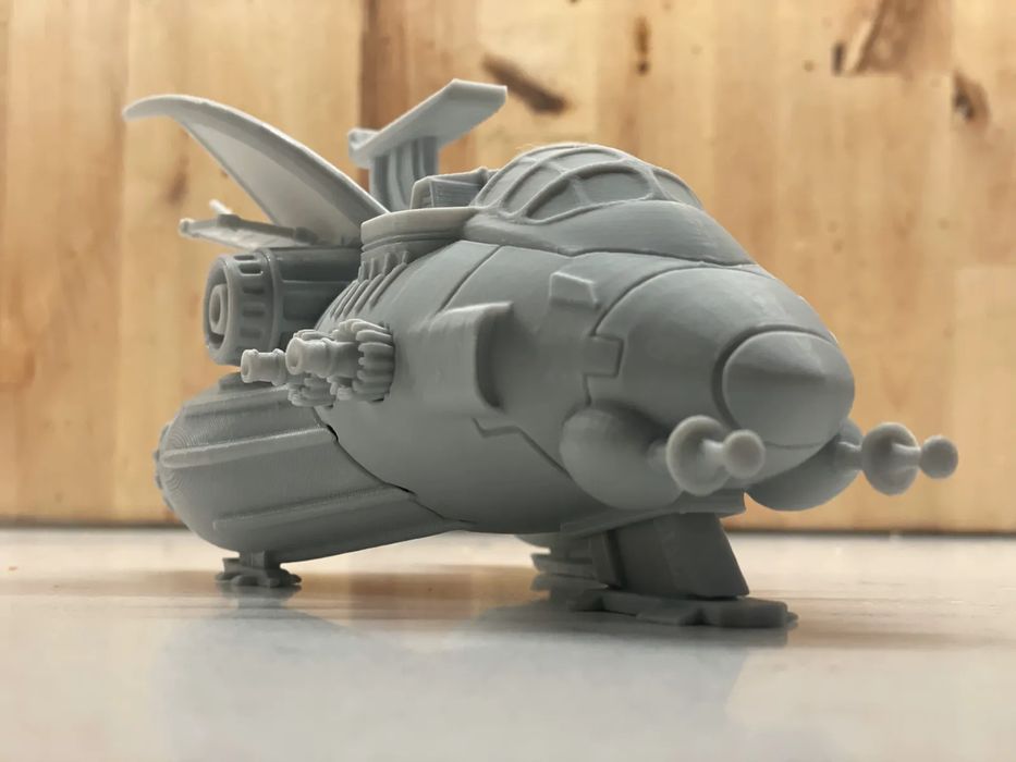 Nave Espacial "The Skimmer" - Piratas do Espaço