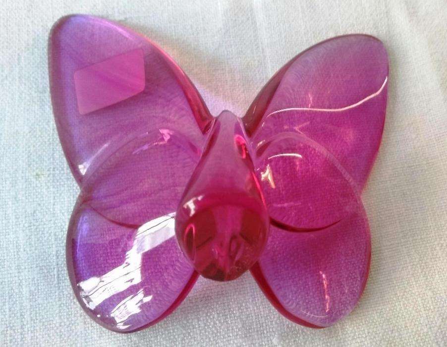 Borboleta Rosa Baccarat