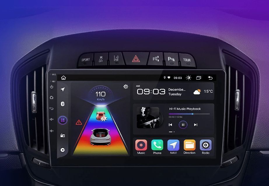 Radio Android dla Opel Insignia 2013 - 2017 z 6GB 128GB