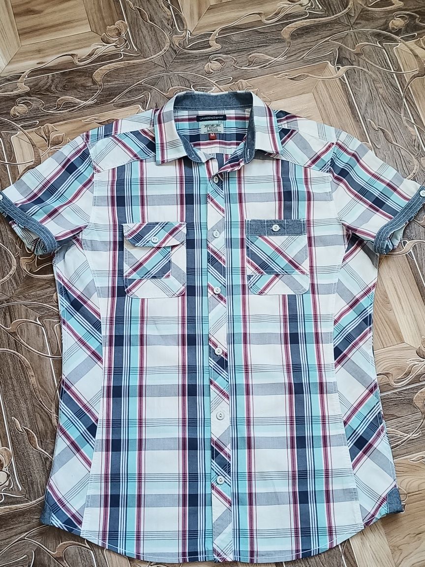 Брендовые мужские рубашки  в клетку Tommy Hilfiger,Zara,George,Next.