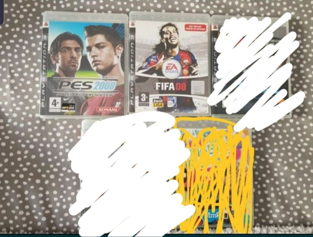 Jogos PS3 ( fifa e pés)