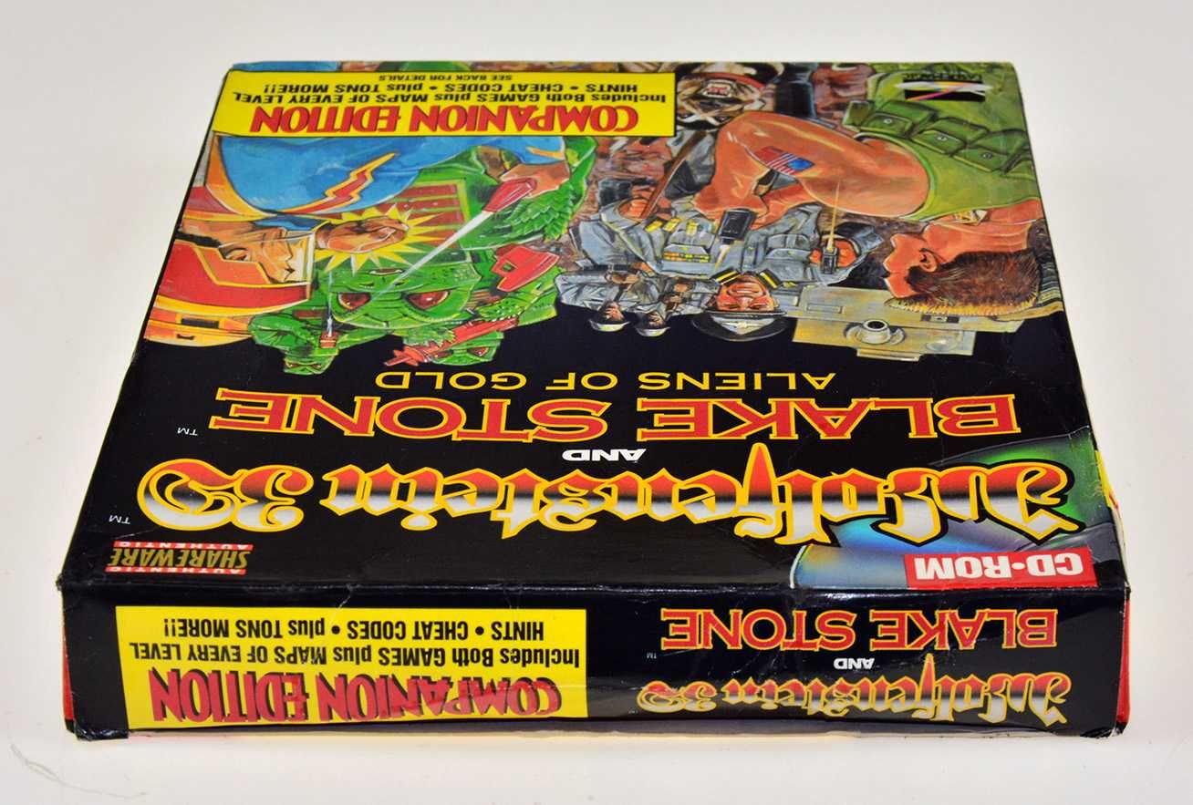 WOLFENSTEIN 3D / BLAKE STONE - duży big box, Id software, Doom, Dos