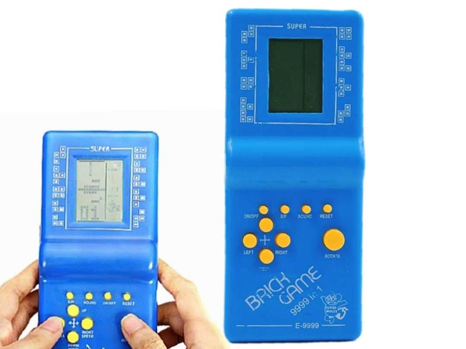 Gra zabawka elektroniczna kieszonkowa konsola retro