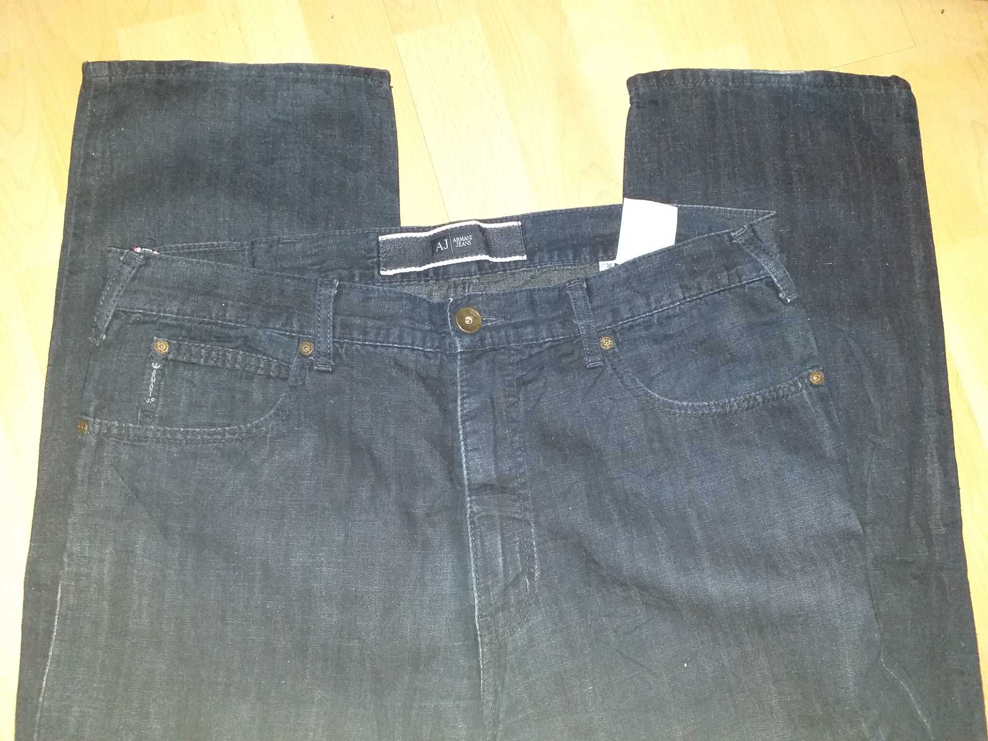 Spodnie męskie jeans roz. XL , W34L34 ARMANI Jeans