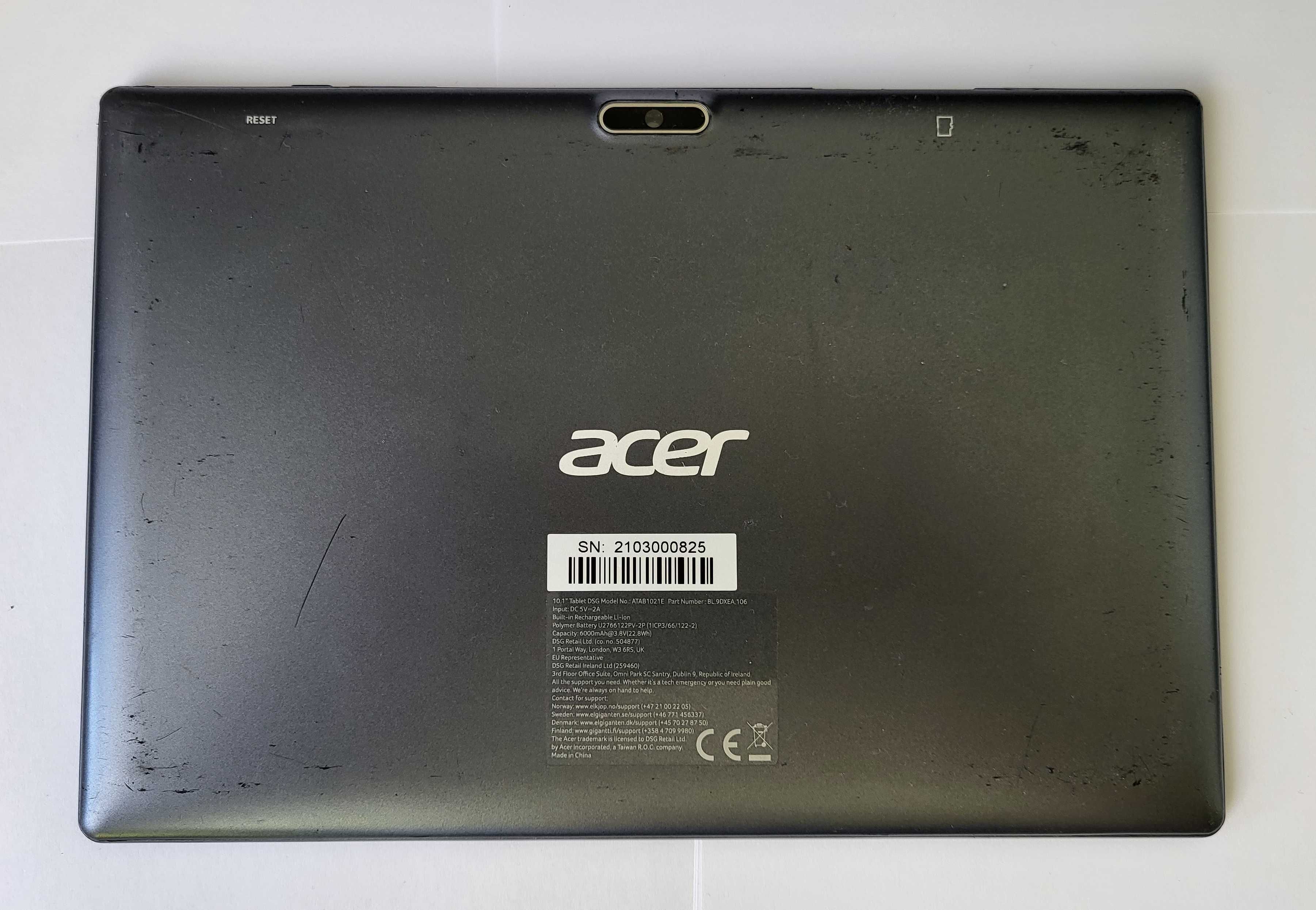 Tablet Acer ATAB1021E | 10.1" | 3GB RAM | Android 11 | Sprawny