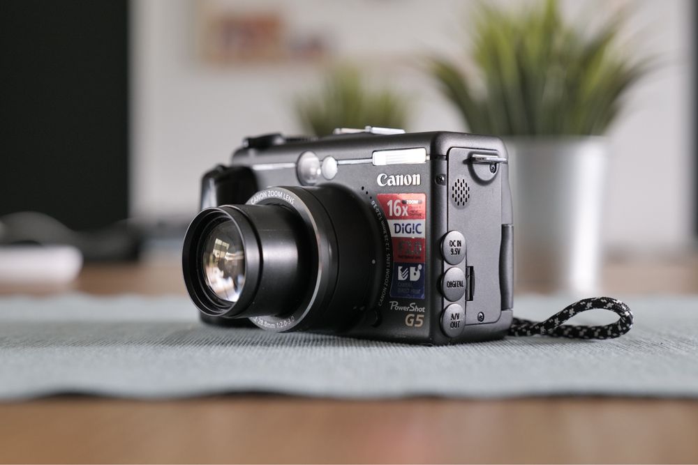 Canon PowerShot G5 zaawansowany kompakt