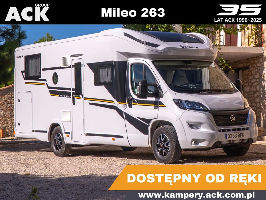 Benimar Mileo 263  Fiat DUCATO Kempingowy Benimar Mileo 263 Kamper